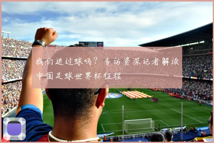 我们进过球吗？专访资深记者解读中国足球世界杯征程