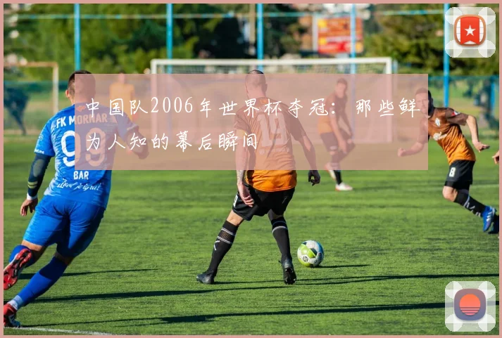 中国队2006年世界杯夺冠：那些鲜为人知的幕后瞬间