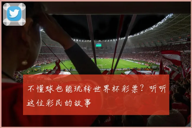 不懂球也能玩转世界杯彩票?听听这位彩民的故事